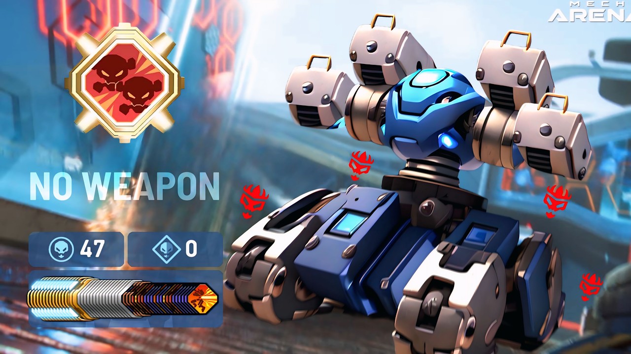 Dreadnought No Weapon - Only Ability - Mech Arena