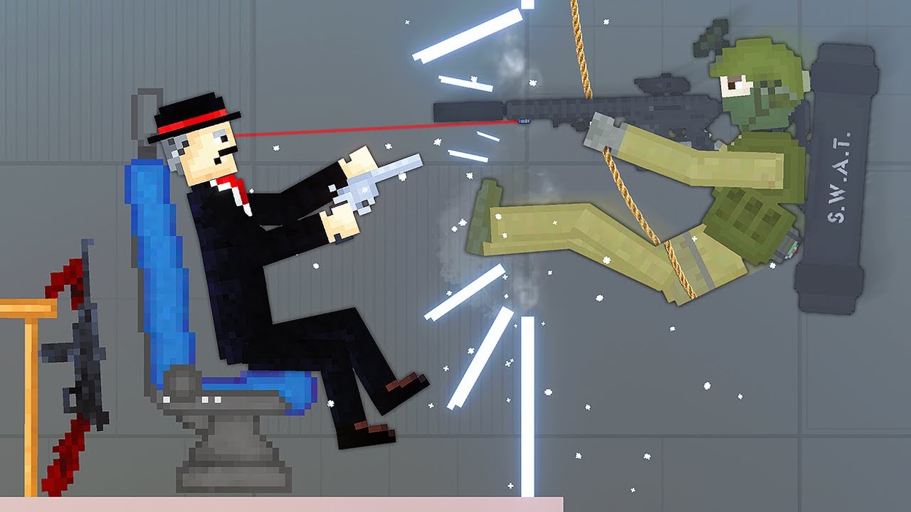 Спецназ рейд на базу мафии — многопользовательская игра «Люди на игровой площадке»