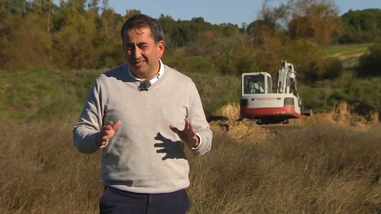 Cierre de pozos irregulares en Almonte, Huelva