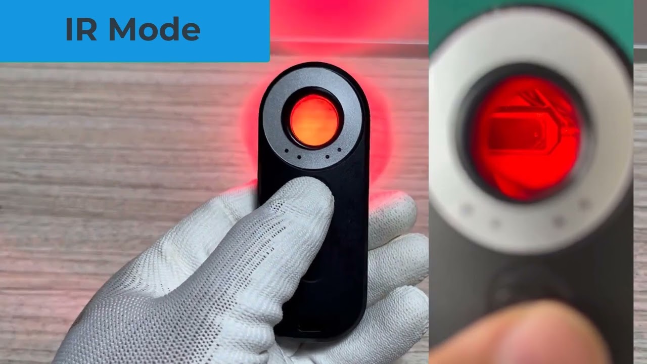 How to use the hidden camera detector