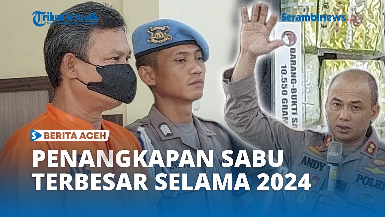 Polres Langsa Gagalkan Penyelundupan 10,5 Kilogram Sabu Lintas Provinsi