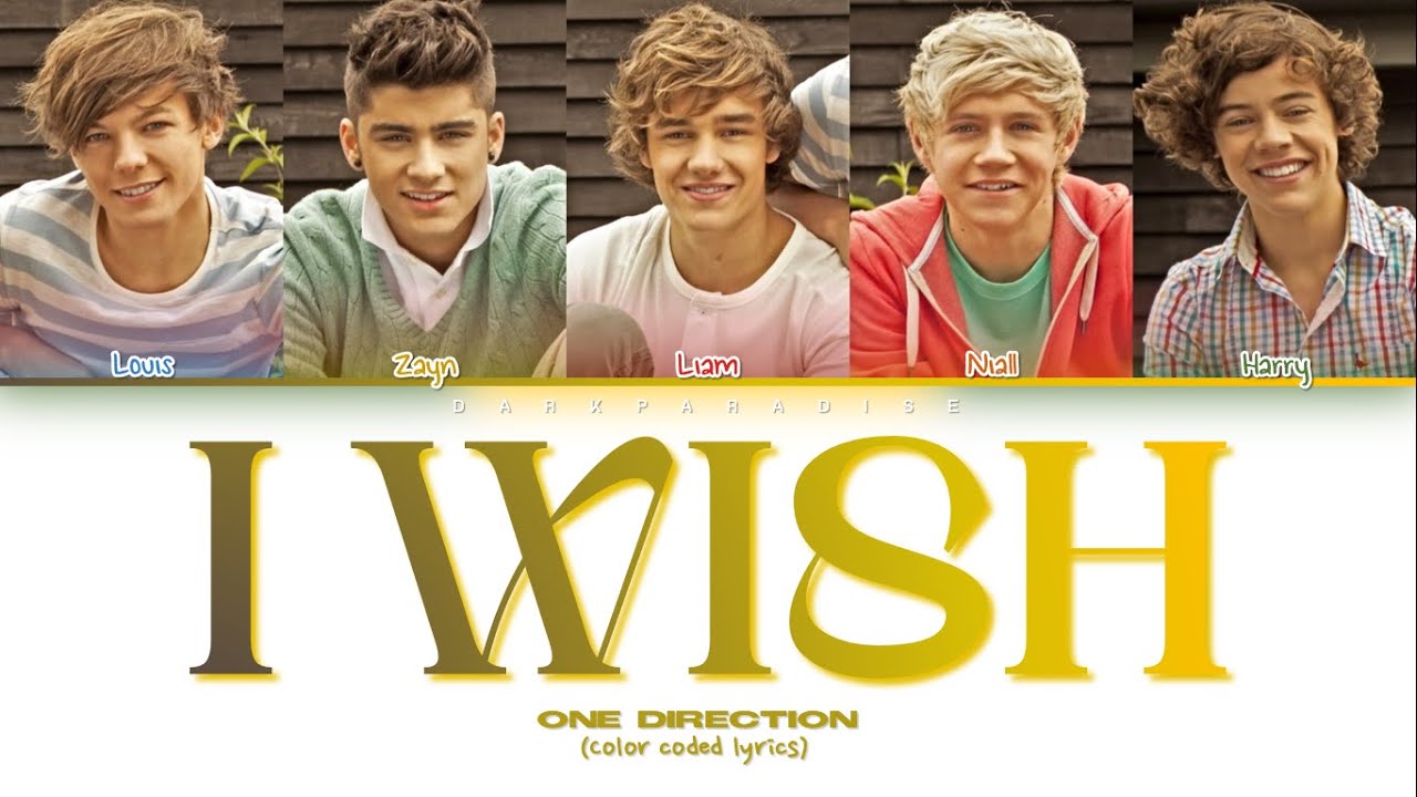 One Direction - I Wish (Color Coded Lyrics)