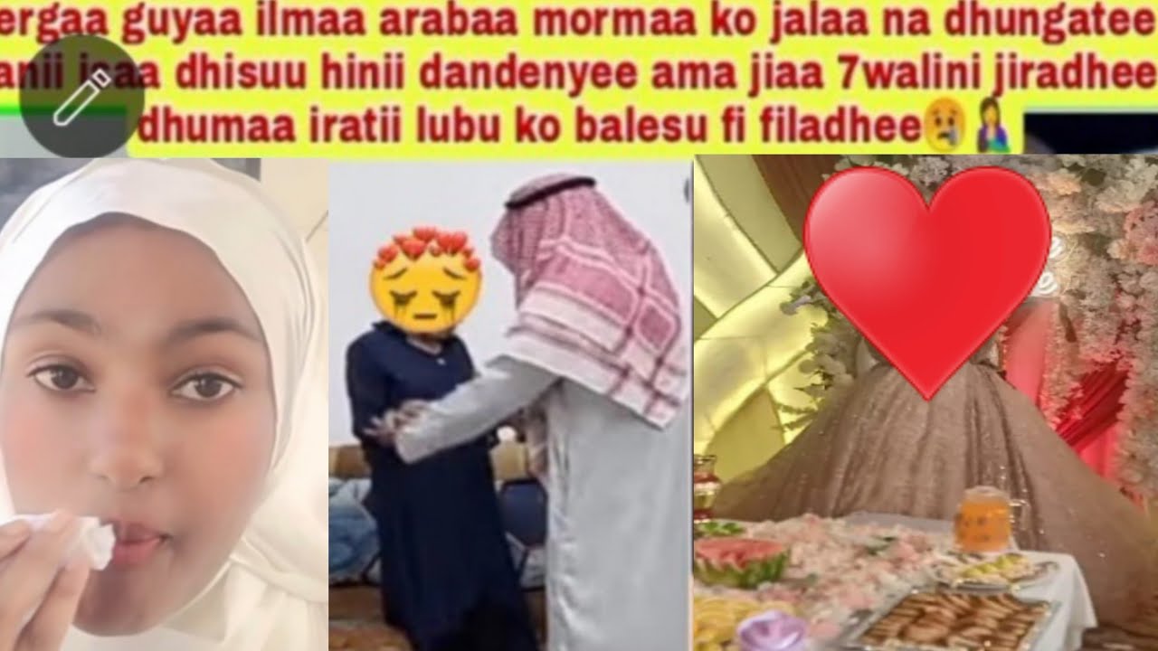 ilmaa🤱😭 arabaa guyaa duraa mormaa ko jalaa dhungatee samuu ko sirit mitii haraa jirenyaa ko bade😢