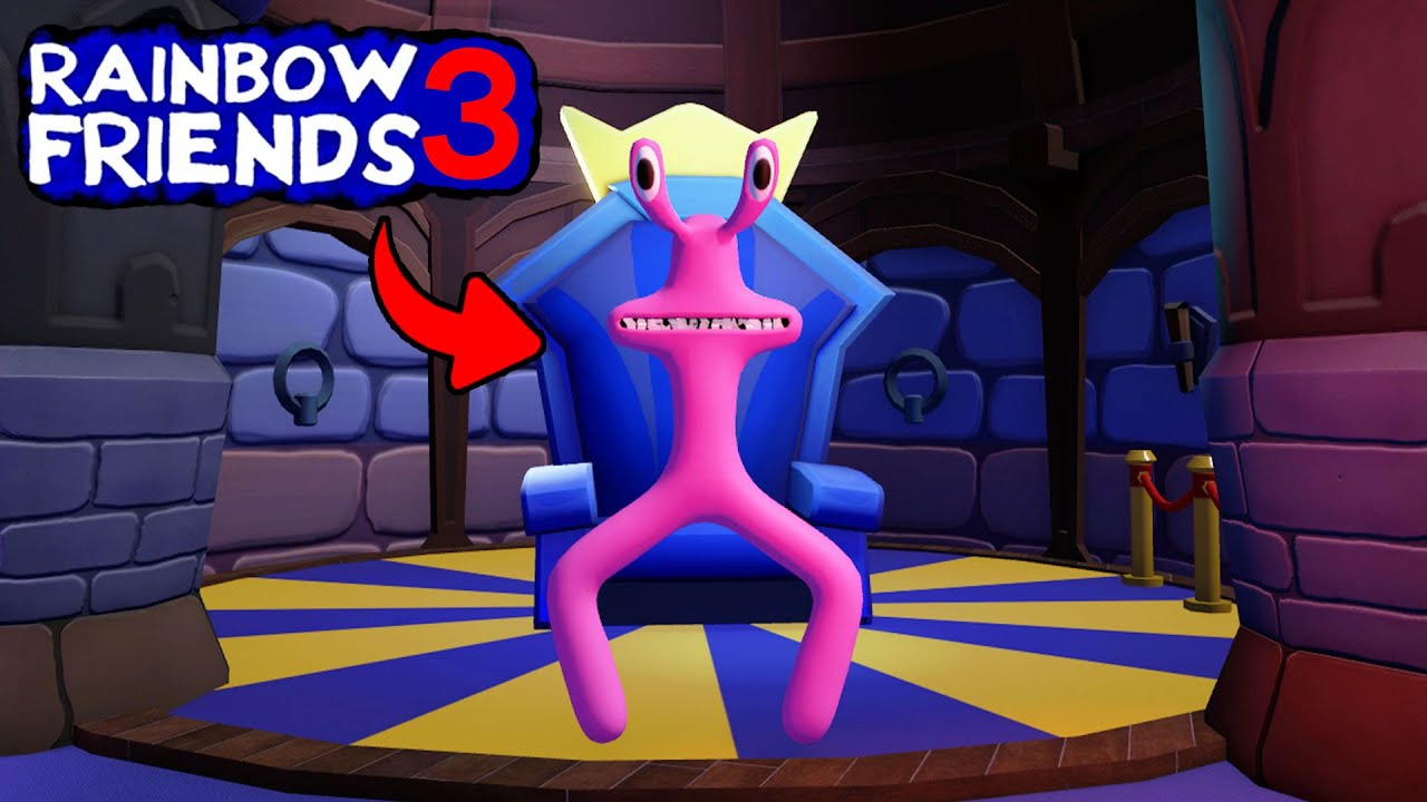 PINK in Rainbow Friends Chapter 3 Animation