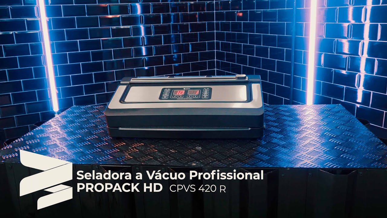 Como utilizar a Seladora a Vácuo Profissional PROPACK HD CPVS 420 R