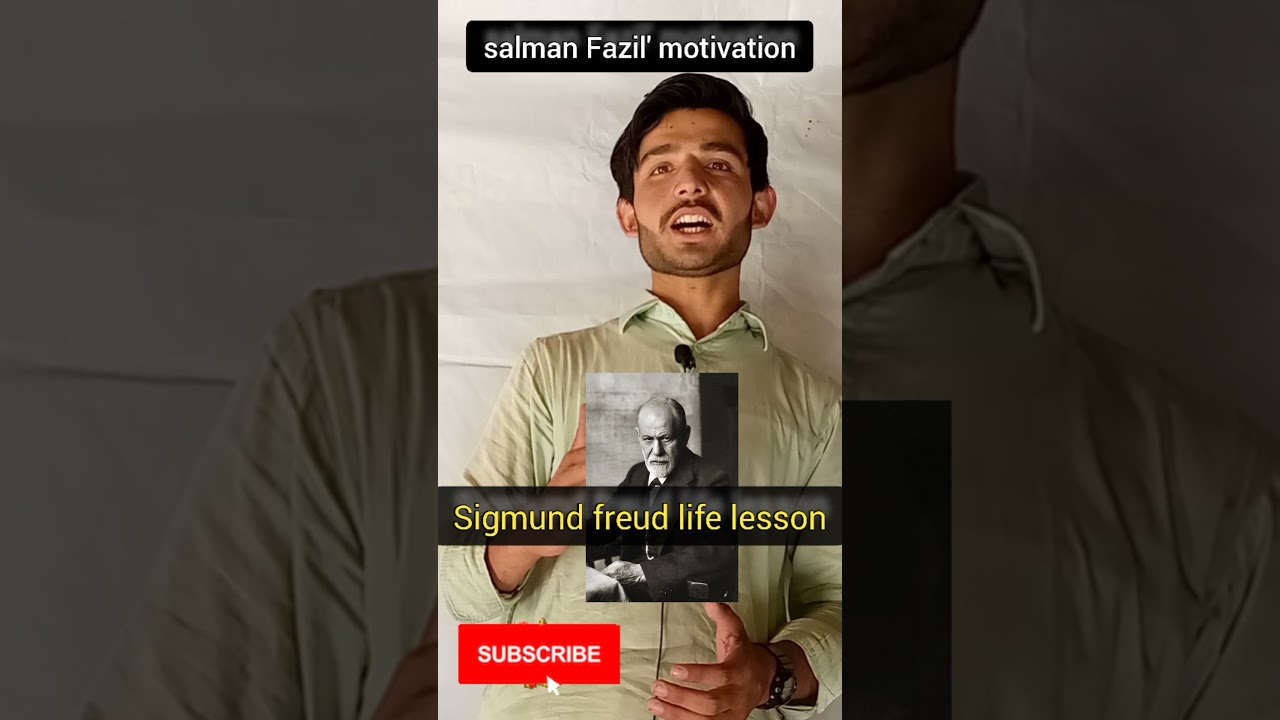 Sigmund freud 5 five life lesson in urdu