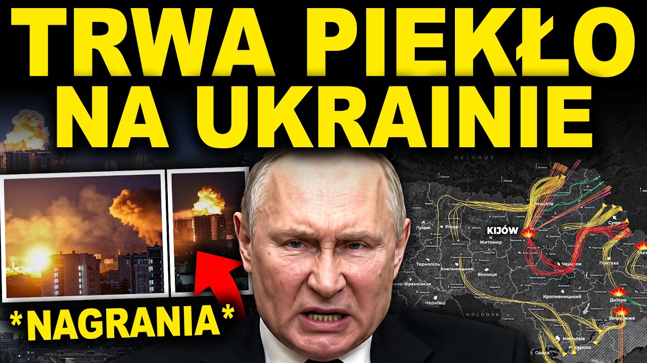 PUTIN WPADŁ W FURIĘ - UKRAINA PŁONIE