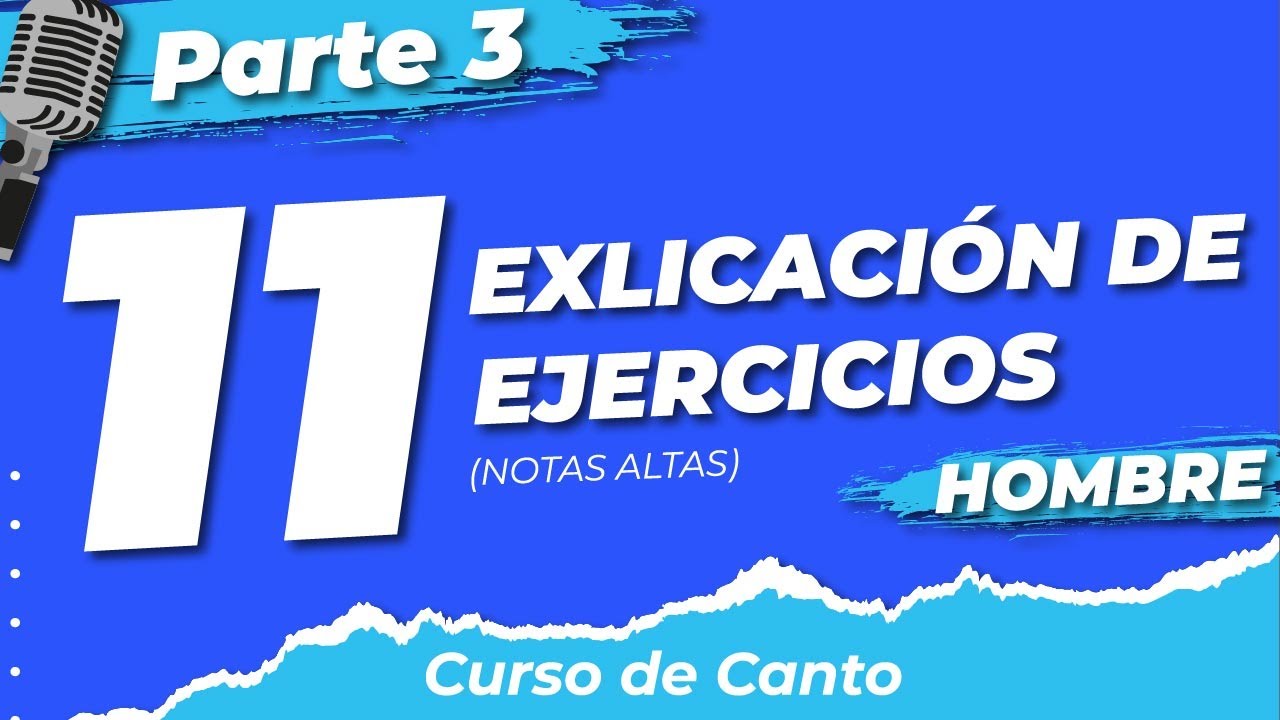 EXPLICACIÓN Y GUÍA DE EJERCICIOS DE NOTAS ALTAS PARA HOMBRE