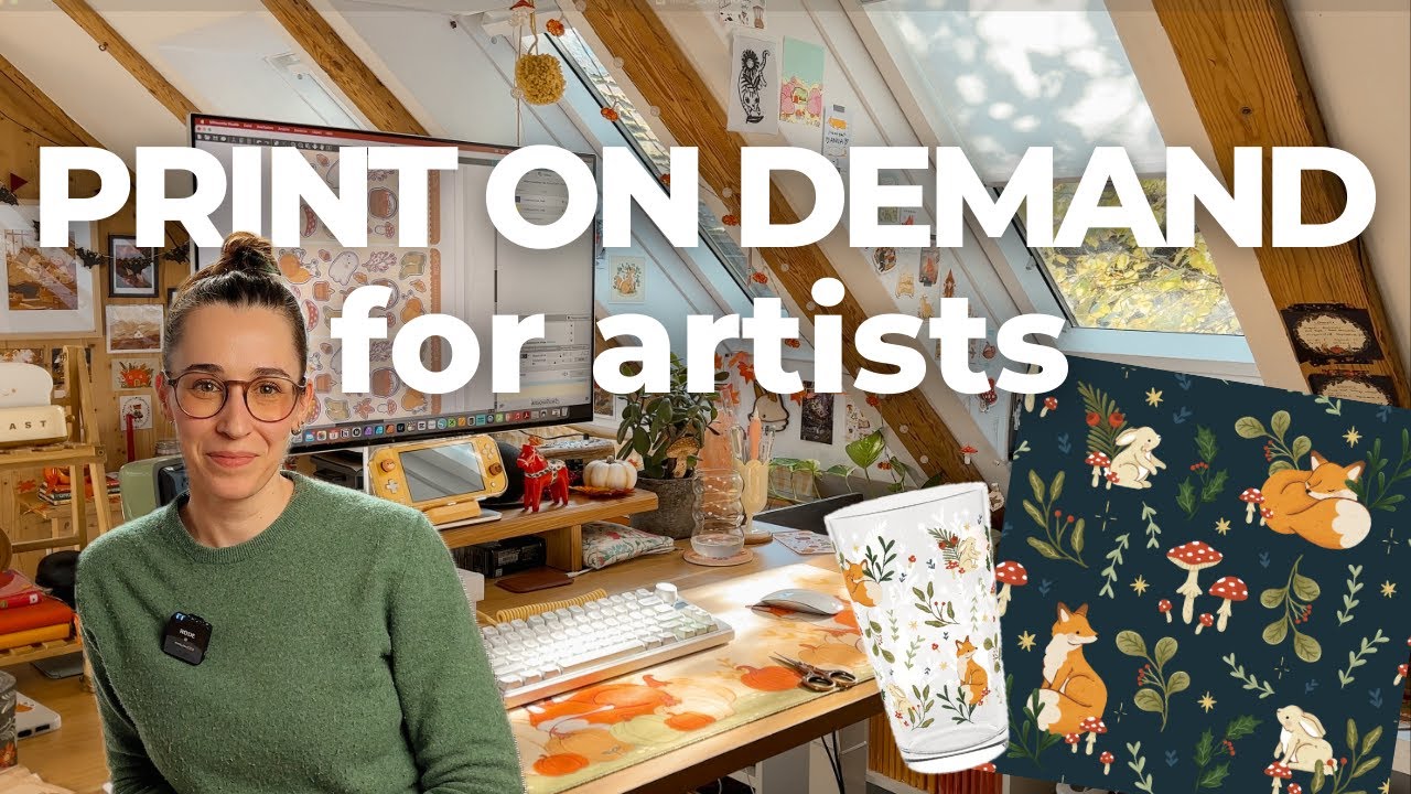 Trying Print On Demand as an Artist and Etsy Seller