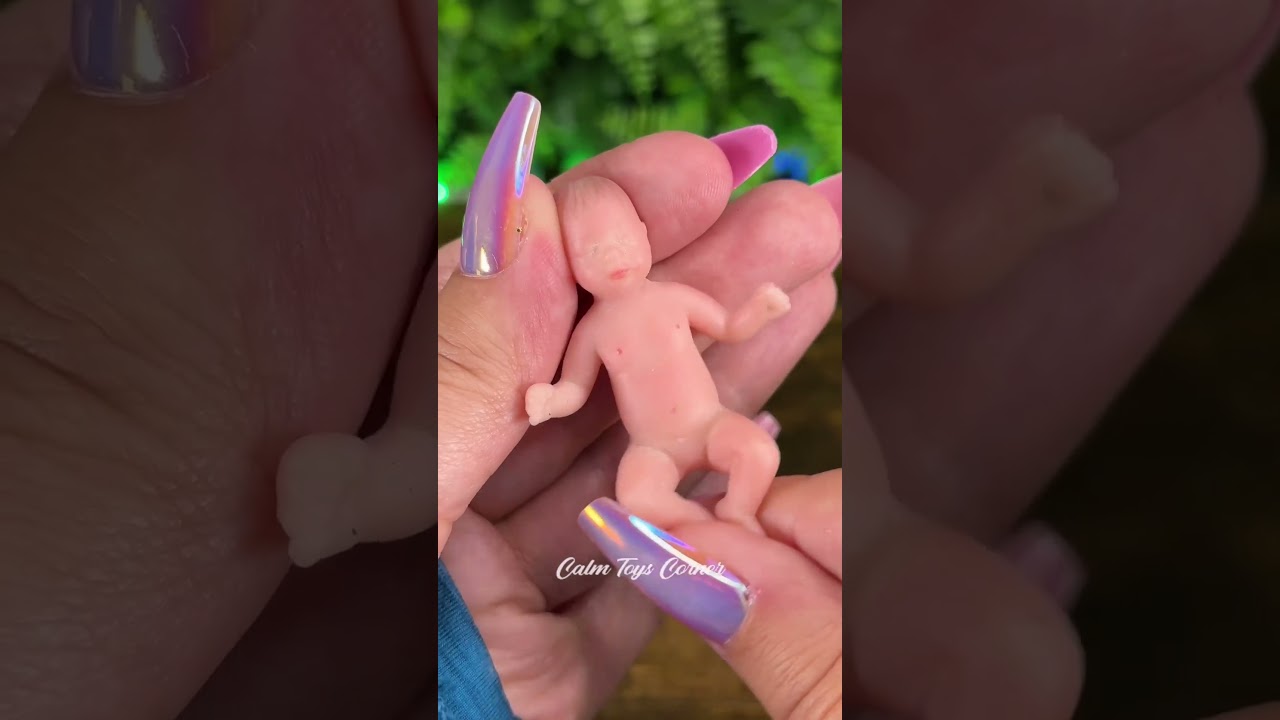 [AD] Unboxing cute sleeping reborn baby girl with playset accessories 🥰 ASMR Videos 