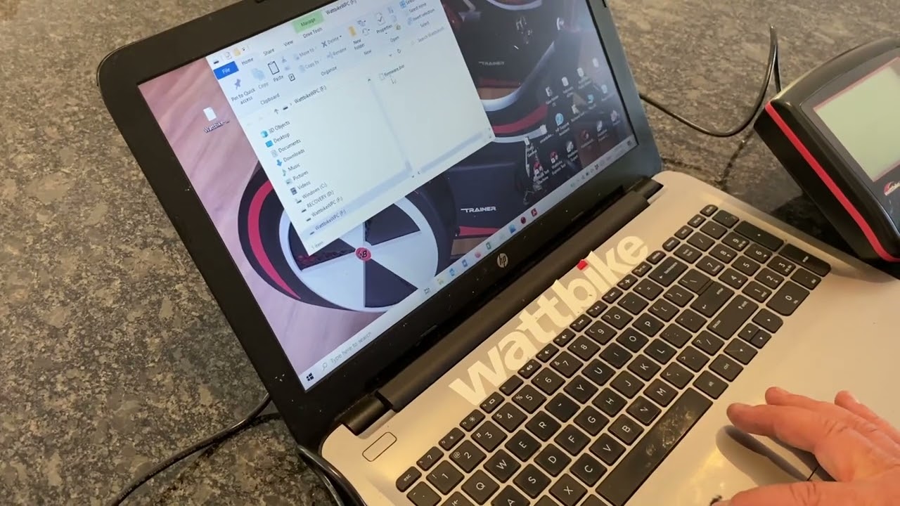 Wattbike Model B monitor firmware upgrade