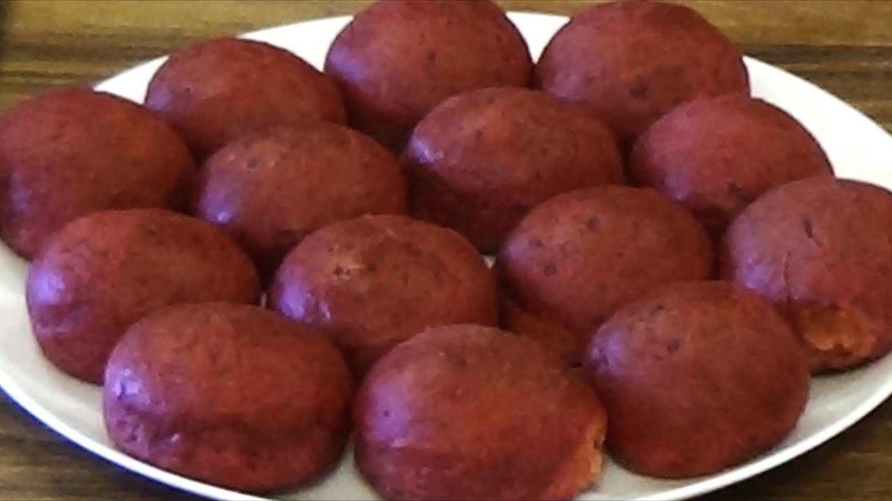 Булочки свекольные
