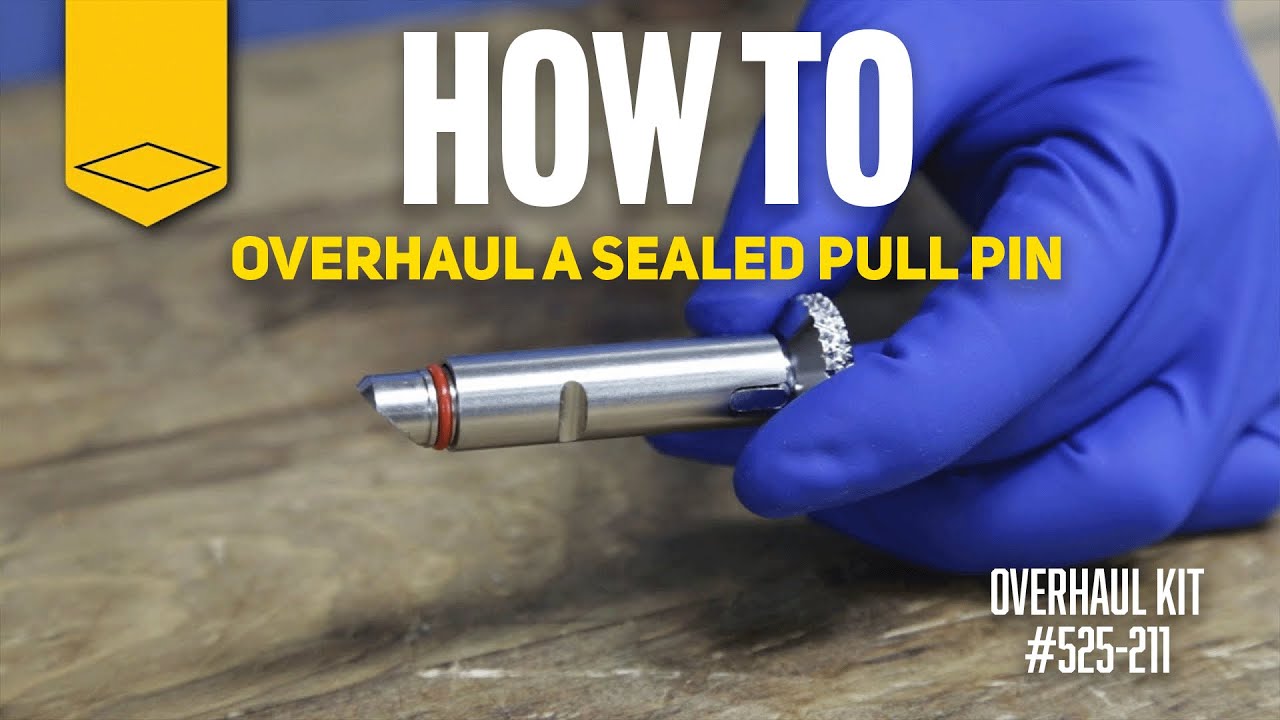 How To: Kirby Morgan Sealed Pull Pin Overhaul Kit