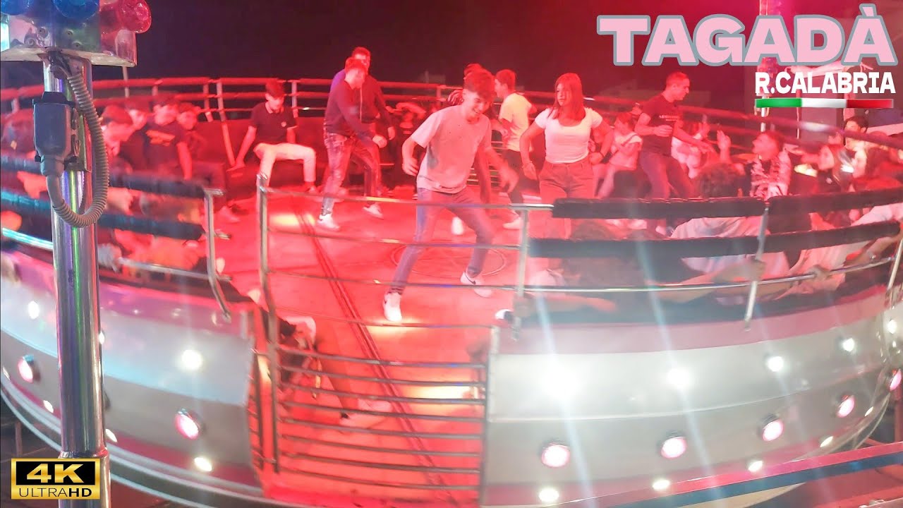 TAGADÀ Offride Lunapark 4K 🇮🇹 Giostre 2024