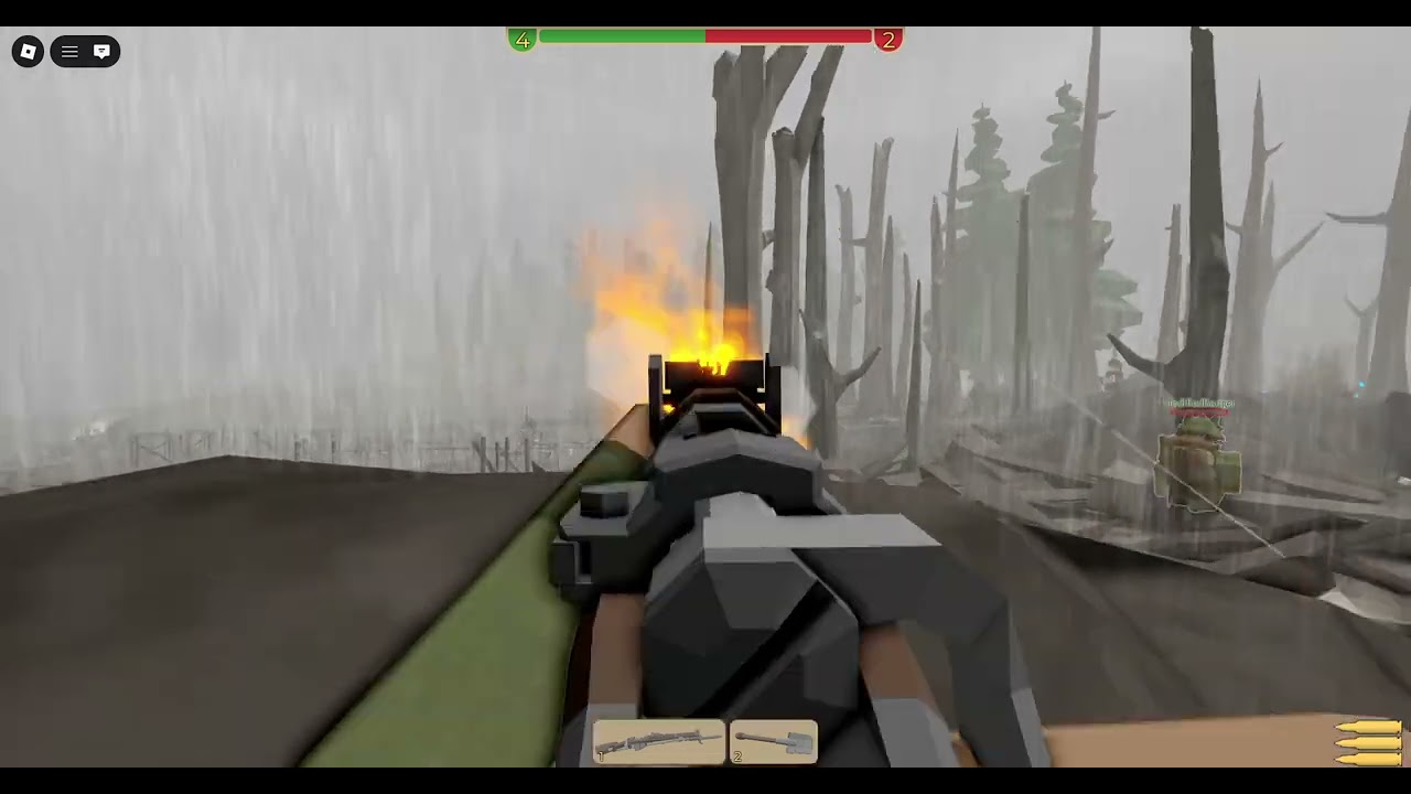 The forest charge. / Pordier at war