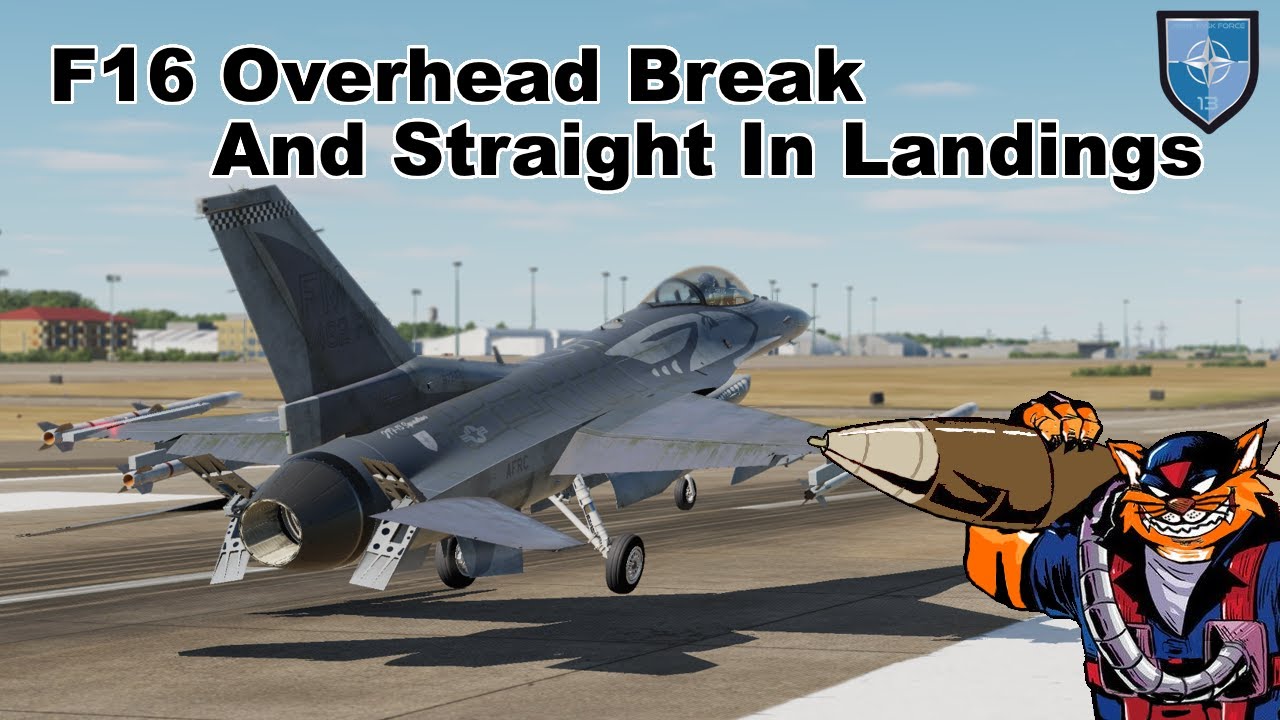 How to land the F16 in DCS World