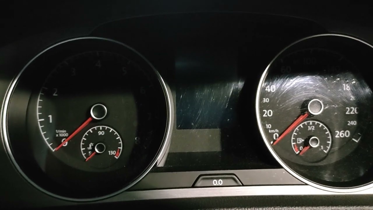 Golf 7 - Sprawdzenie naładowania Akumulatora