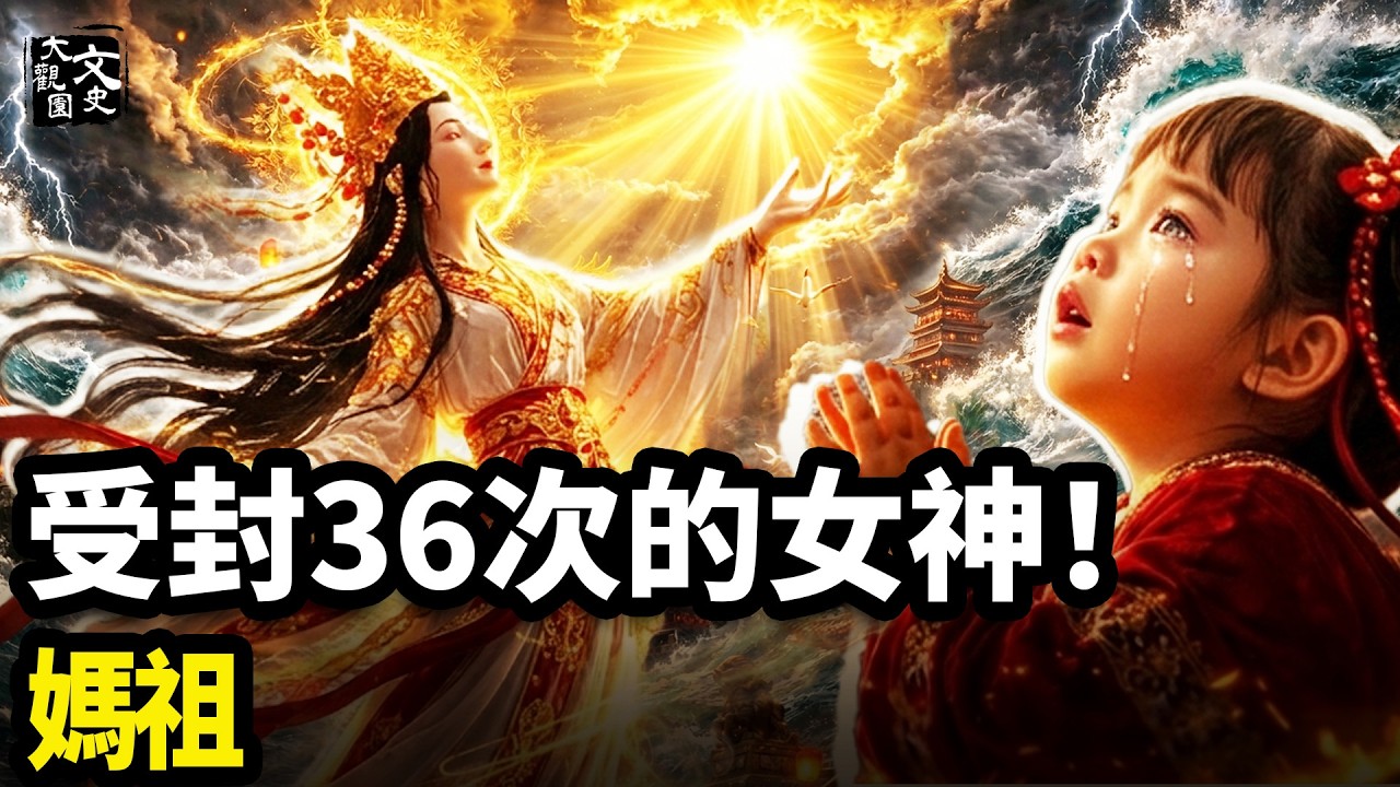 媽祖 受封36次的女神！誰給你的膽子撒野？|歷史故事|文史大觀園