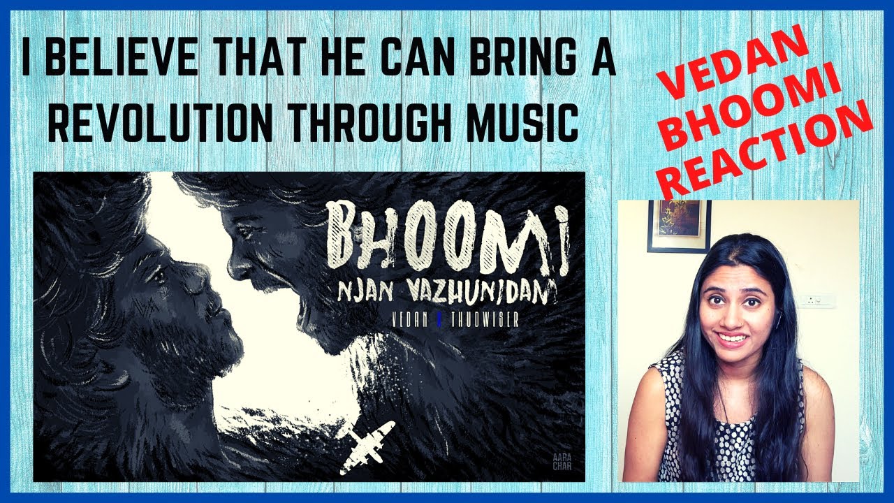 "Bhoomi Njan Vazhunidam"  - Vedan REACTION | Thudwiser - Malayalam Rap | Ashmita Reacts