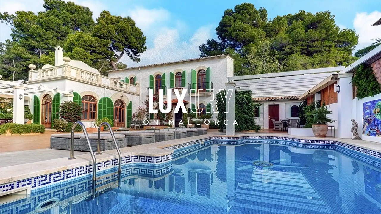 LUXURY ON.MALLORCA | Sea View Luxury Villa in Cala Major, Palma | Exclusive Mediterranean Property