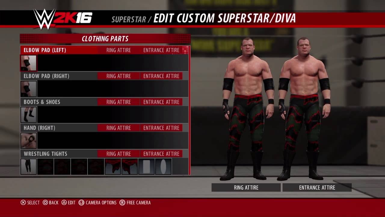 WWE 2K16 Undertaker Big Evil and kane '03 showcase+gameplay
