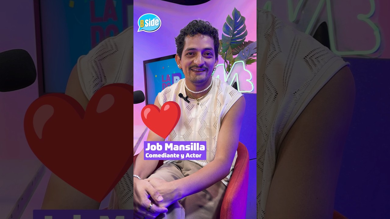 JOB MANSILLA: "Me apasiona la COMEDIA, la risa" 