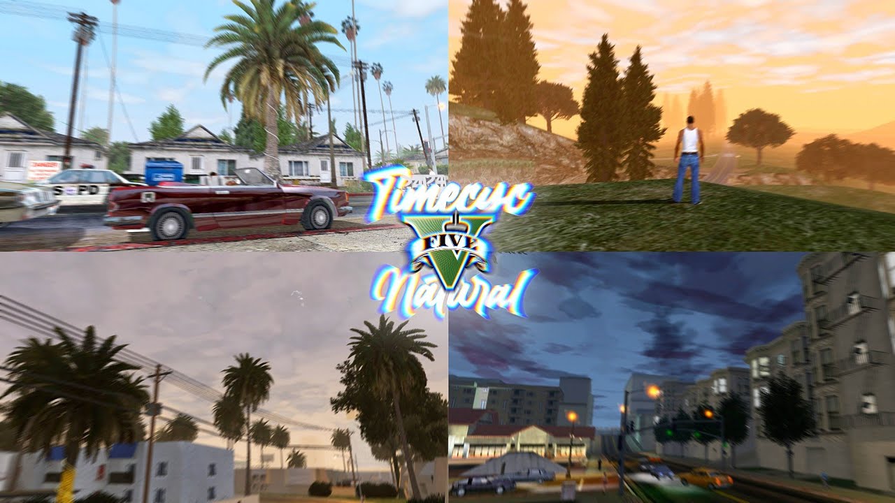SHARE ✨️ Timecyc GTA V Natural HD - GTA SA Android