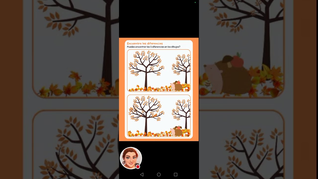 Encuentra las 5 diferencias en los dibujos 🤔 Trabajando mis horas 🙋🏼‍♀️ #parati #juegosmentales