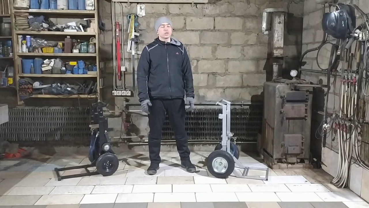 Тележка повышенной проходимости для моторов