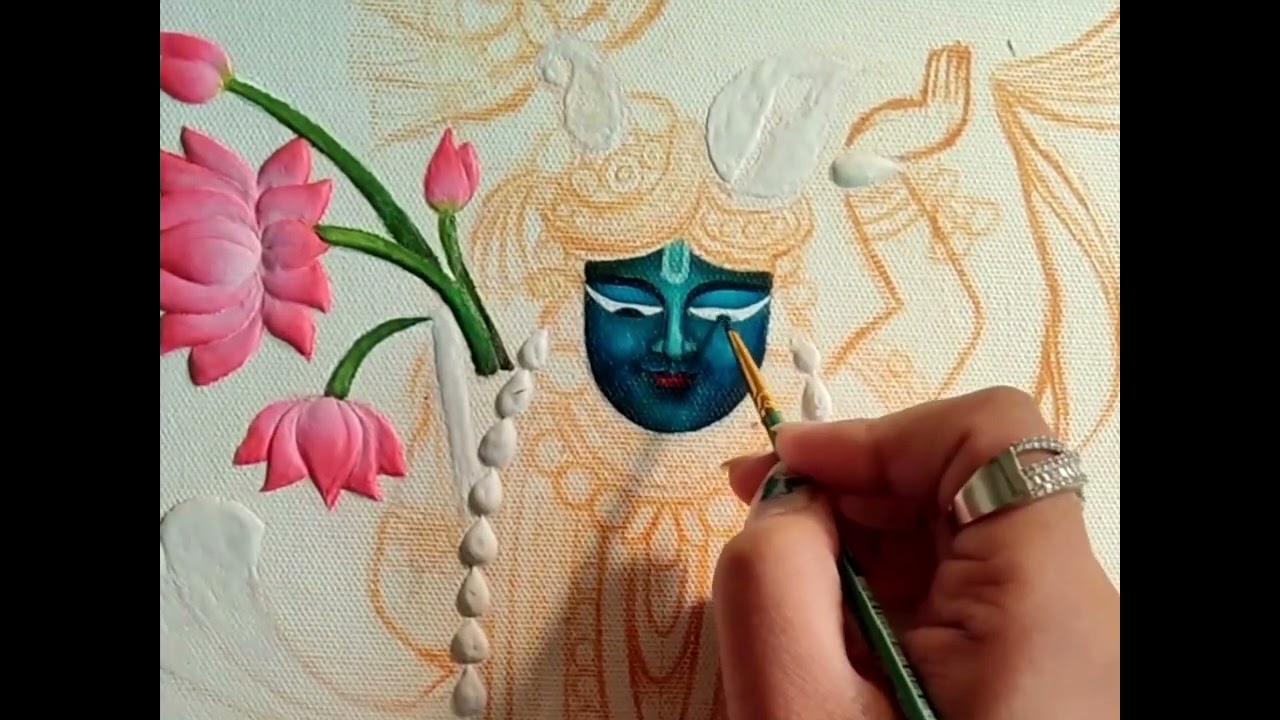 Shrinathji Artwork | Tutorial Video- Part-2