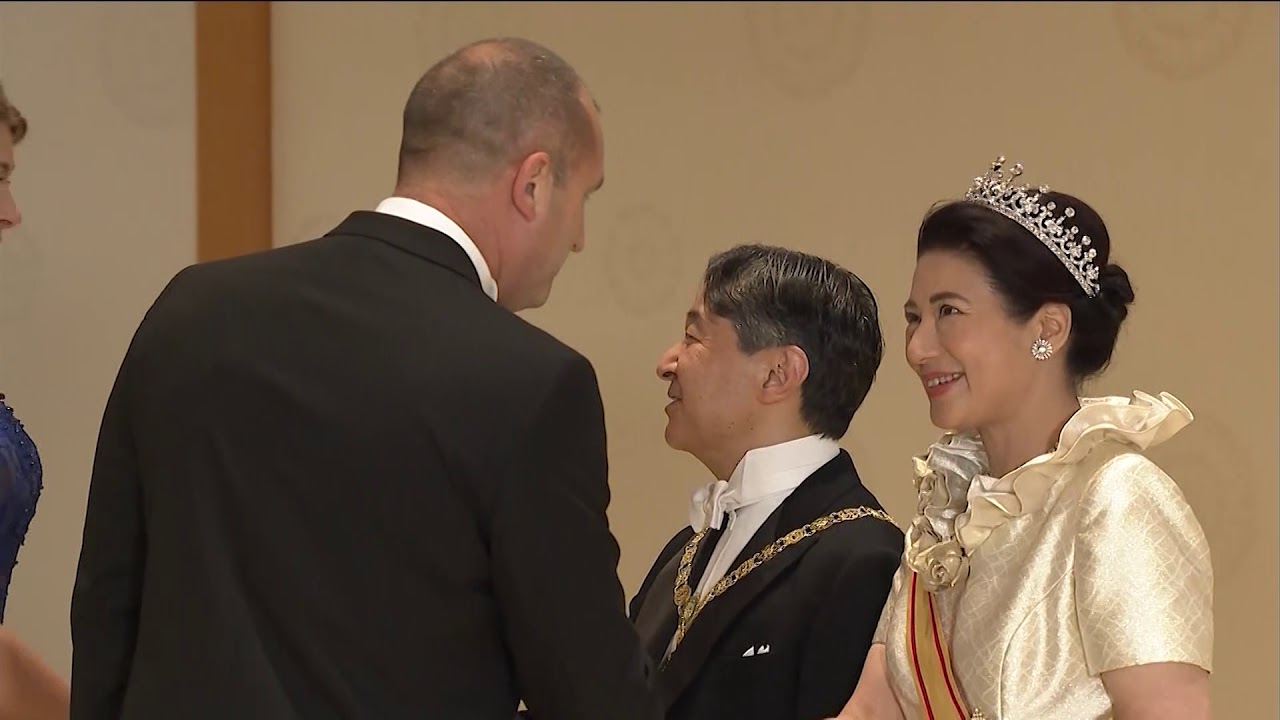 Президентът Румен Радев и съпругата му Десислава в Япония