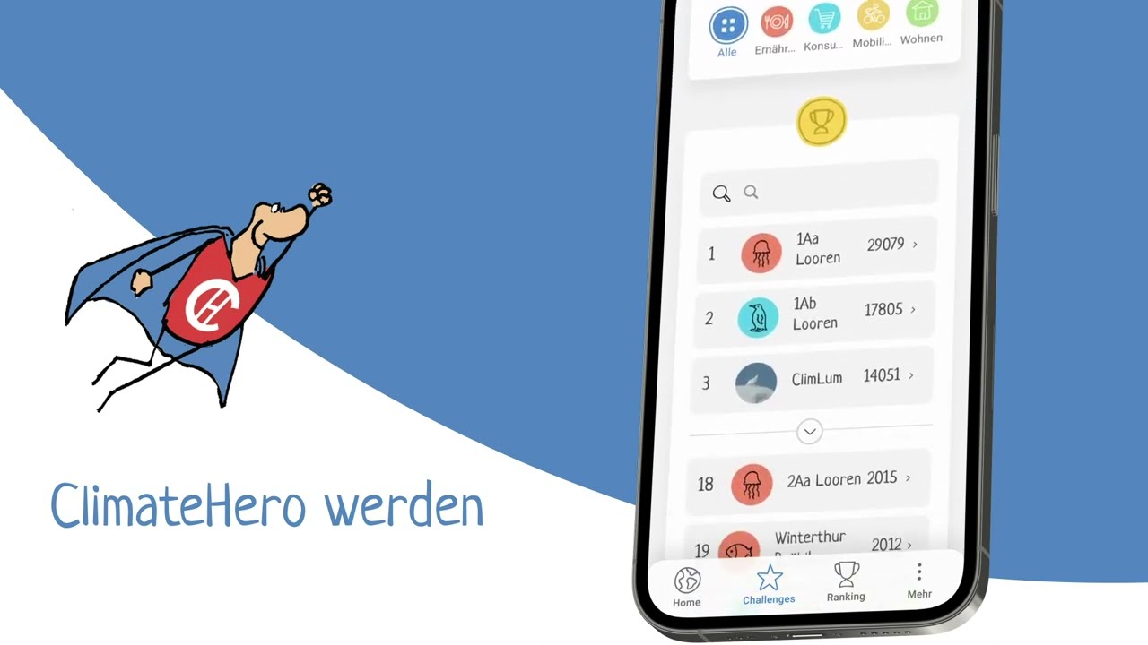 MYBLUEPLANET ClimateActions App: Klimaschutz im Alltag ganz einfach