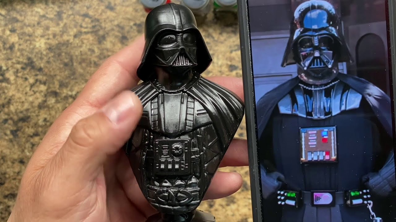 Painting Darth Vader