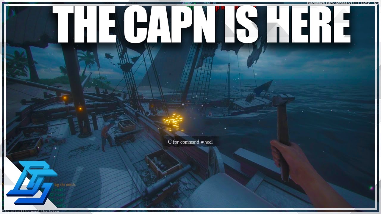 Cap'n Storm Takes Over , Capture the Booty - Blackwake (Multiplayer)