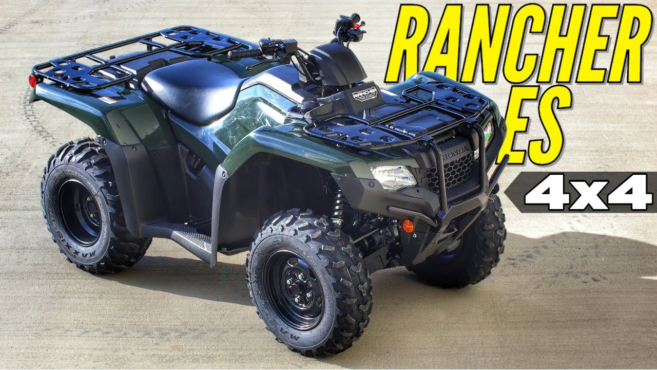 New 2023 Honda Rancher 420 ES 4x4 ATV | TRX420FE1 Walkaround / Storage