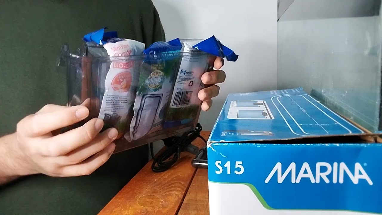 Unboxing filtro cascada Marina S15 Slim