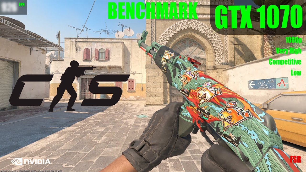 GTX 1070 in CS2 - Benchmark - 1080p