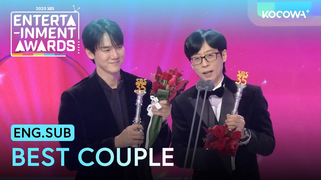 Best Couple: Yoo Yeon Seok & Yu Jae Seok | 2025 SBS Entertainment Awards | KOCOWA+