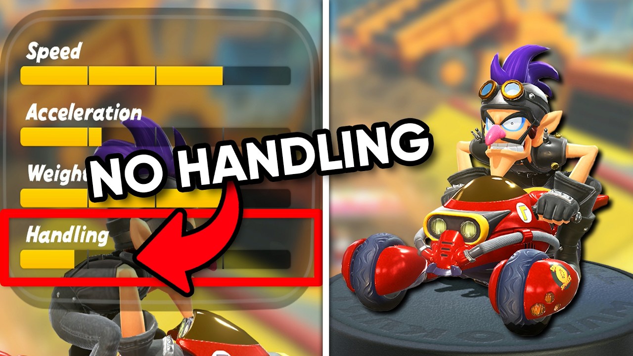 How bad is the WORST HANDLING Combo in Mario Kart World?