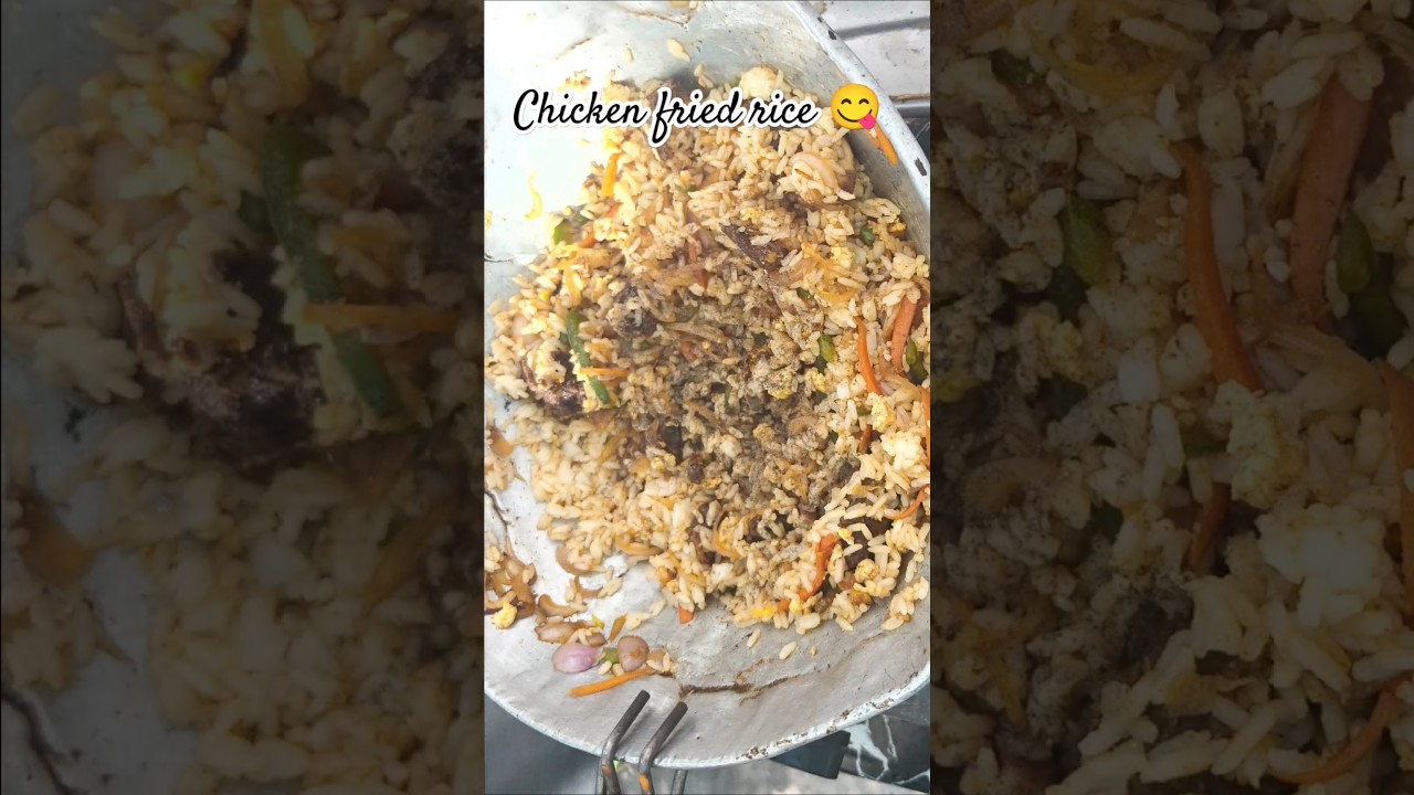 Chicken Fried Rice 😱