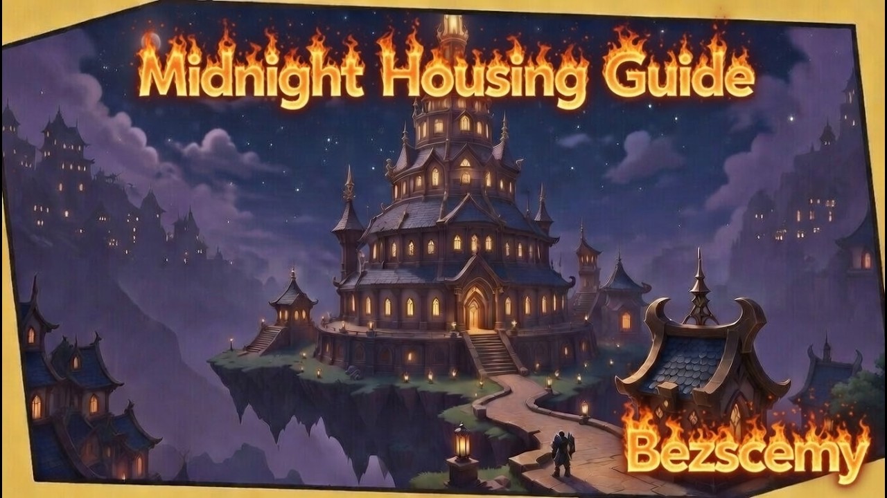 WoW Midnight Player Housing FULL Tour: Best Plots, Insane Builds & Leveling Guide