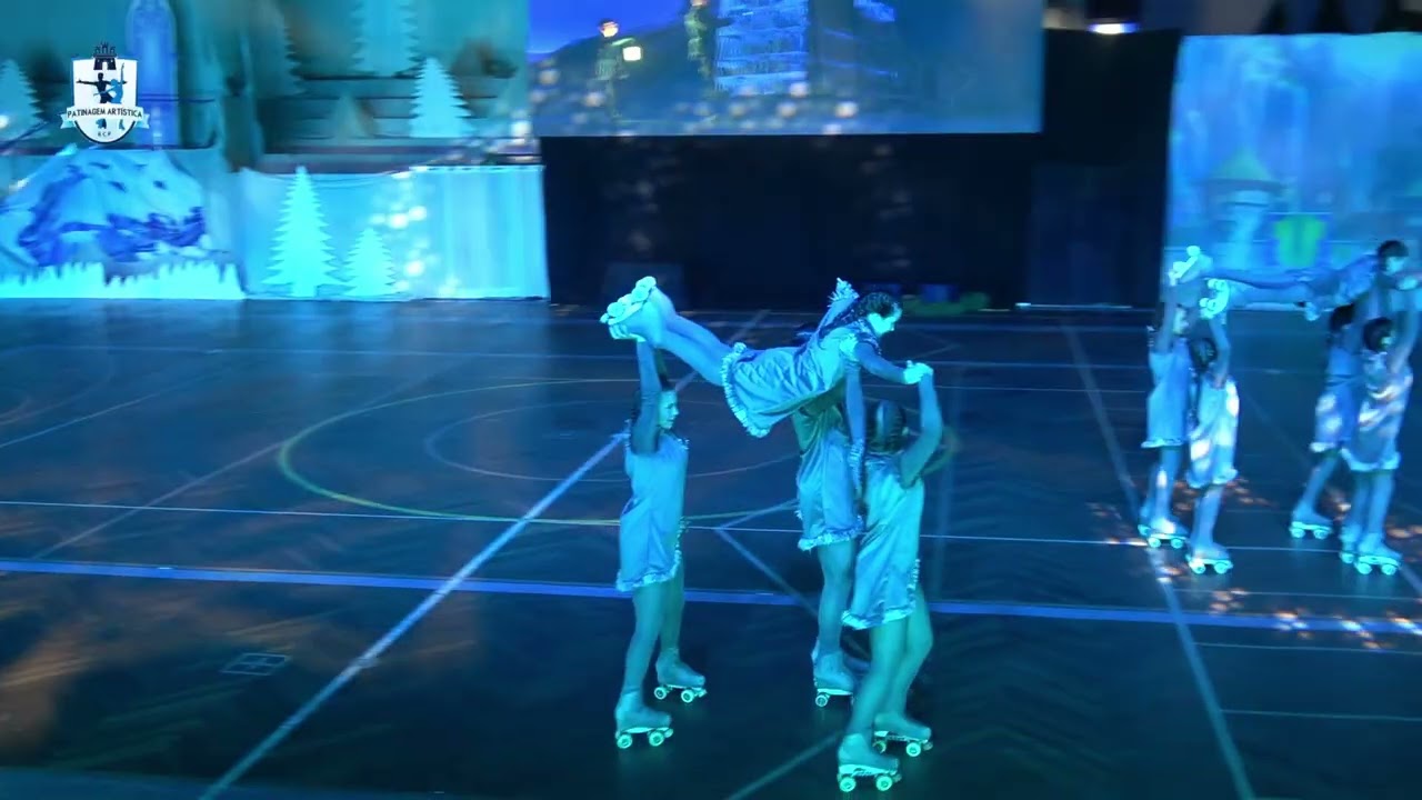 Frozen o Reino do Gelo em Patins 