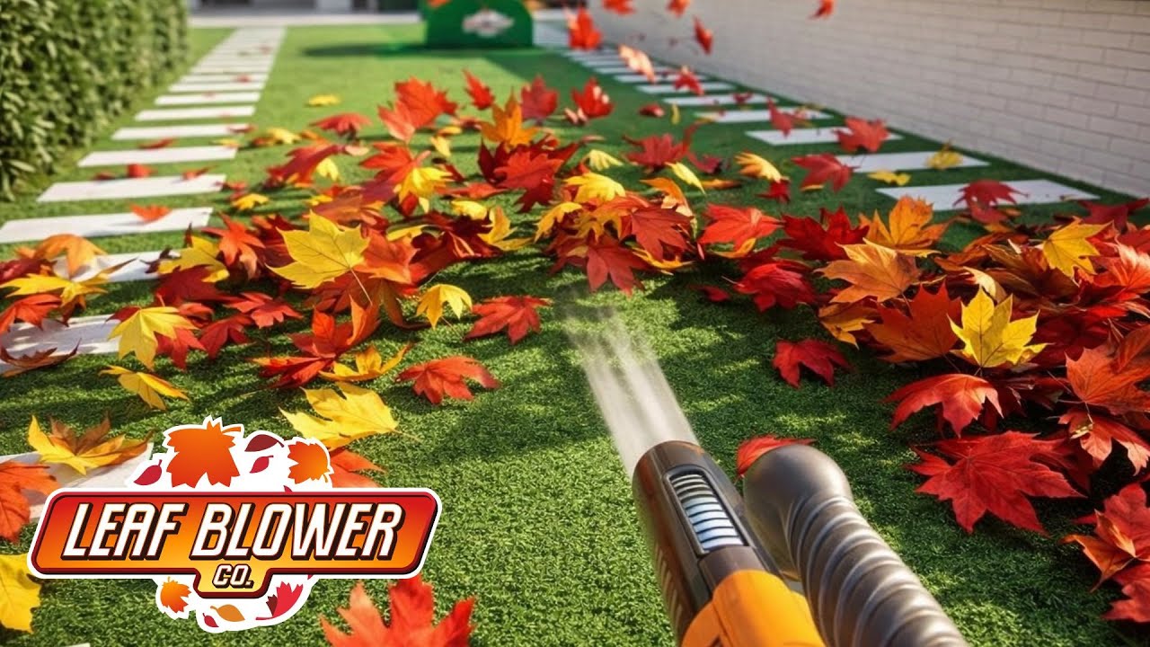 Leaf Blower Co Gameplay – Relaxing & Addictive Cleaning Simulator (No Commentary)