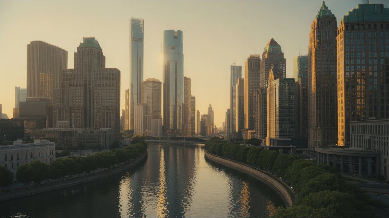 Most Beautiful City in the World 🌆  Stunning Cinematic Cityscape (4K)