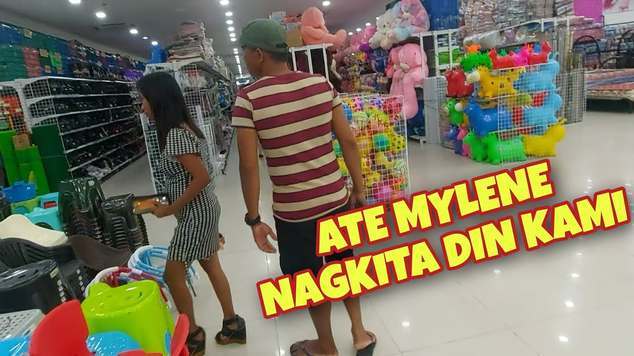 ATE MYLENE AT KUYA BIN NASALUBONG KO SA LOOB NG DEPARTMENT STORE ||valsantosmatubang