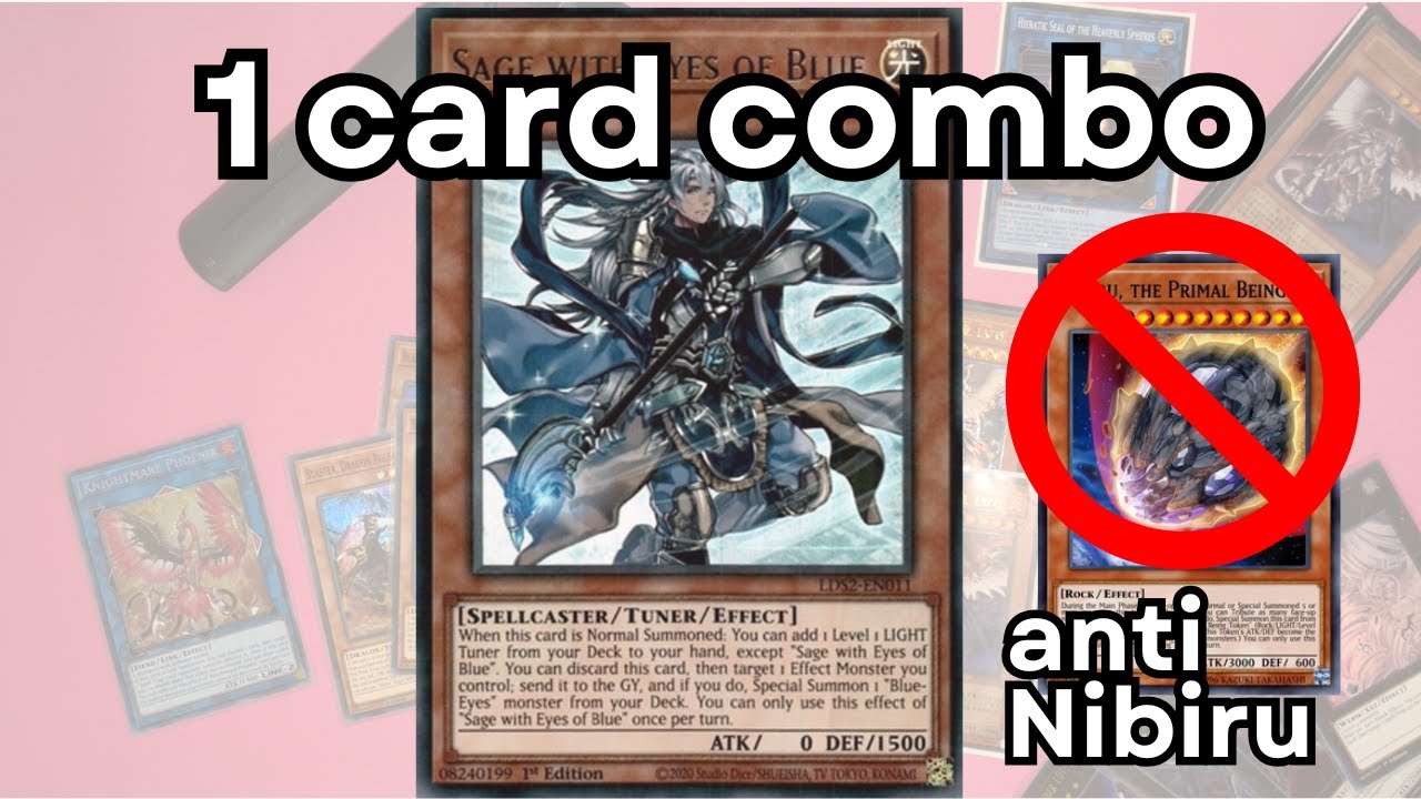 EL MEJOR Combo de una carta - Deck Blue Eyes puro