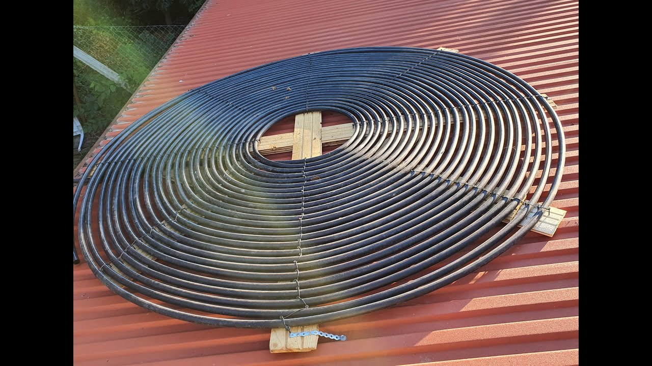 medencefűtés LPE csővel