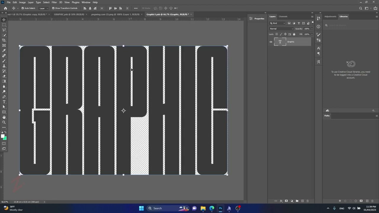 درووستکردنی سێبەر بۆ نووسین - فۆتۆشۆپ