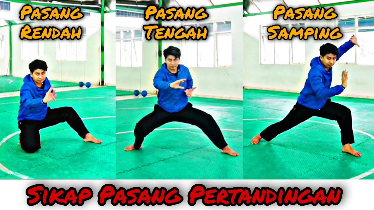 Sikap Pasang Pertandingan Pencak Silat || Kaidah Seni Pencak Silat