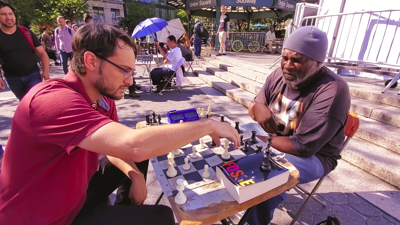 Playing a Union Square Chess Hustler: JOHN'S REVENGE!